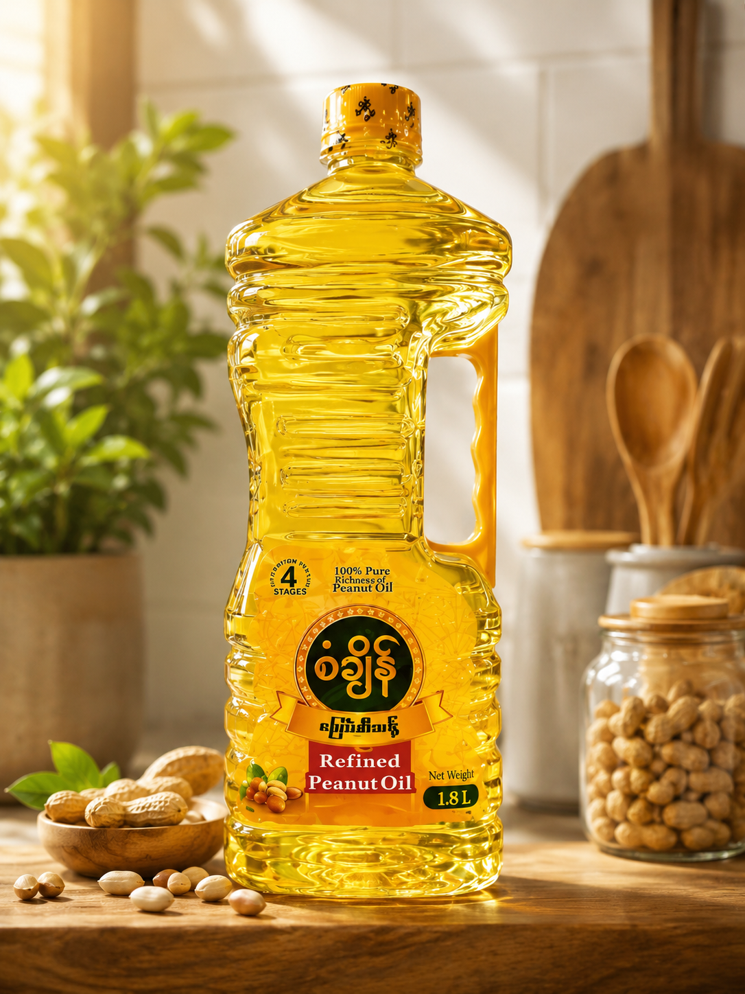 San Chain Refined Peanut Oil